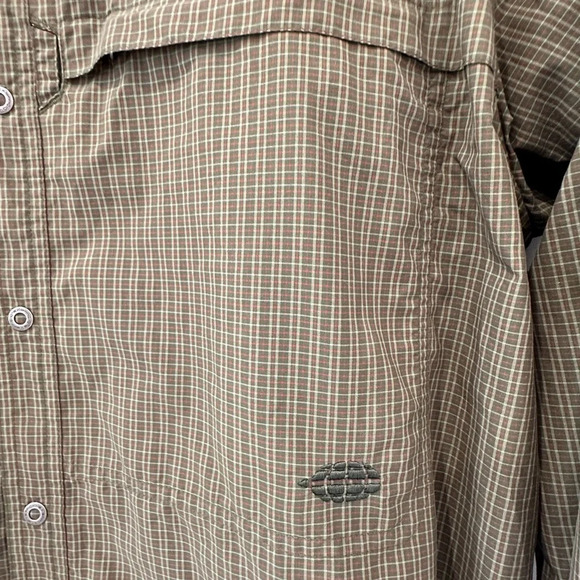 🌲 Rugged Exofficio Mens Earth Tones - Snap Closures.‎ Shirt XL 🌲 - Picture 10 of 13
